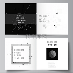 传单的图片设计图片_方形双折小册子、传单、封面设计