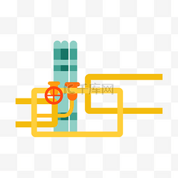 特种设施图片_天然气管道设施