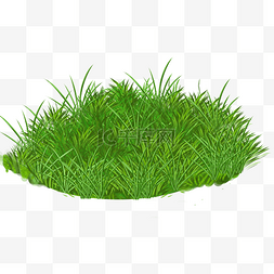绿色仿真草地草坪草皮草丛植物小