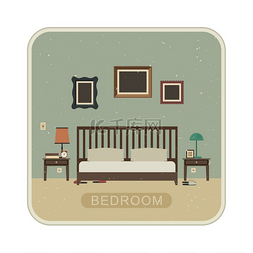 家具卧室图片_带家具的卧室。带家具的卧室内部
