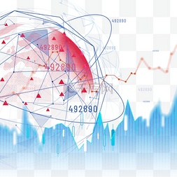 贸易图表图片_股票市场走势图金融分析