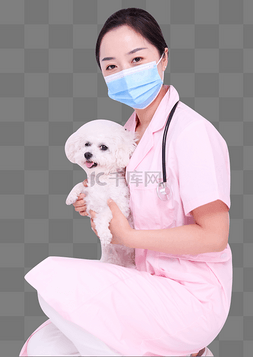 医生与宠物狗狗