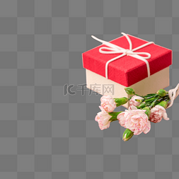520礼物盒图片_节日白天礼物盒粉红色