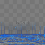 充满未来感数据线条光效科技