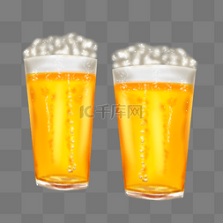 冰镇啤酒饮料图片_扎啤啤酒沫