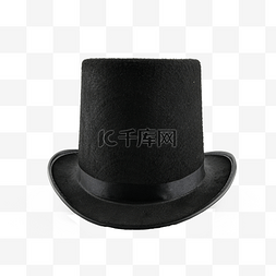 黑色时尚帽子图片_帽子礼帽头饰