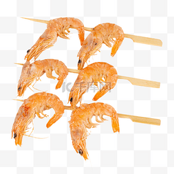 串烧虾虾串