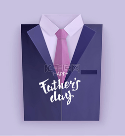 衬衫和领带图片_父亲节。庆祝背景与经典衬衫, 领