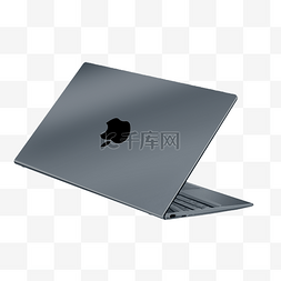 灰色苹果电脑