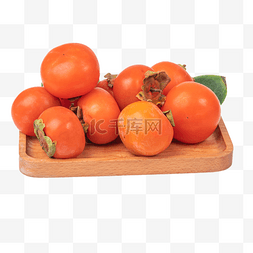 硬脆柿子图片_黄柿子脆柿子