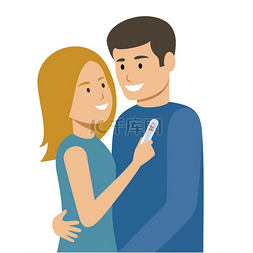 怀孕人图片_怀孕测试。