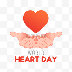 呵护心脑血管图片_双手呵护世界心脏日