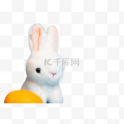 复活节节日彩蛋兔子