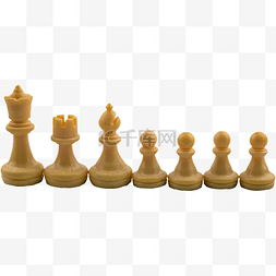 摄影图片_国际象棋游戏棋子摄影图益智