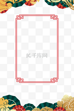 中式海报图片_国潮中式海报边框