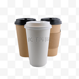 纸质咖啡杯咖啡因拿铁热饮