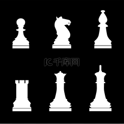 国际象棋骑士图片_棋子图标