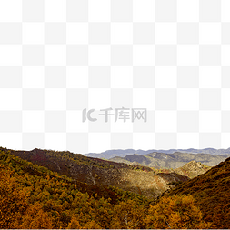 汉龙图片_彩林山峦秋色秋季