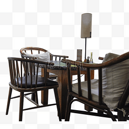 茶桌木椅桌子