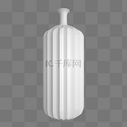 C4D陶瓷瓶子摆件模型