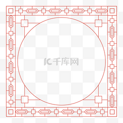 古代门窗图片_上世纪中国风格边框