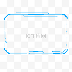 gif动态图炮机图片_蓝色视频动态抽搐直播覆盖边框