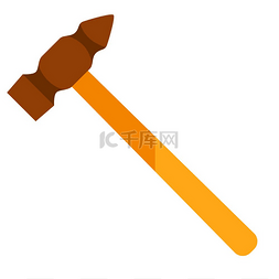 金属锤图片_锤子示意图维修和施工工具锤子示