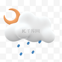 多雨图片_天气预报夜晚多雨气象