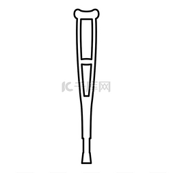 粗糙轮廓轮廓线图标黑色矢量插图