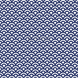 鬼日式图片素材_日式海浪纹底纹