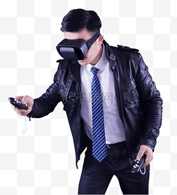VR眼镜科技虚拟体验商务