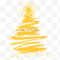 圣诞灯光树图片_圣诞树灯