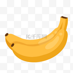 印度乌加迪黄色卡通香蕉