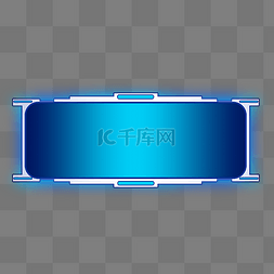 高科技边框图片_科技机械标题框