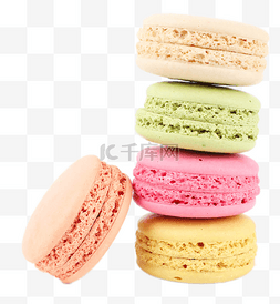 各种颜色马卡龙图片_甜品甜点马卡龙