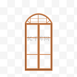 弧形窗框窗格