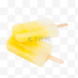 夏天菠萝冰棍冰凉一夏
