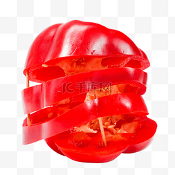 红色菜椒素材图片_红色菜椒菜椒圈
