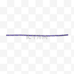 工具紫色连接绳子棉绳