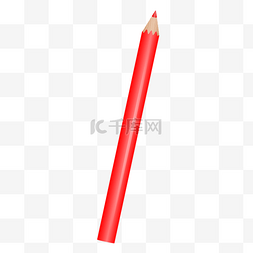 红色世界艺术日铅笔