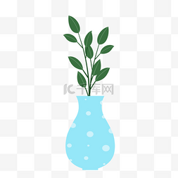 伊朗新年玻璃瓶子和植物