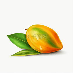 水果图片_夏季手绘水果芒果