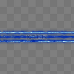 直线图片_电流电光蓝色直线电流