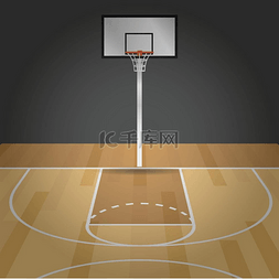 篮球比赛运动员图片_篮球运动主题矢量艺术。