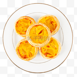 甜品黄色图片_美食食物芒果蛋挞