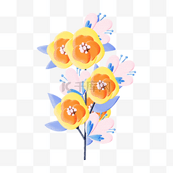 小清新花卉花朵装饰
