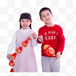 春节拜年儿童