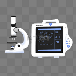 医疗器械显微镜血糖计工具