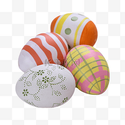 可爱装饰花纹复活节彩蛋