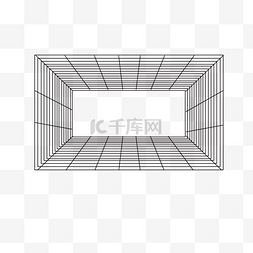 网格图图片_透视网格几何网格